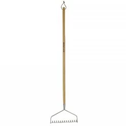 Kent & Stowe Stainless Steel Long Handled Soil Rake