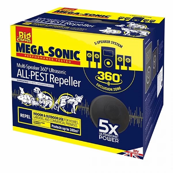 The Big Cheese Ultra Power Mega Sonic All-Pest Repeller